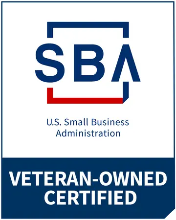 SBA Veteran-Owned Certified badge
